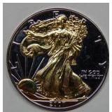 2007 American Eagle Colorized 1 Ounce Silver