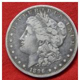 1896 S Morgan Silver Dollar