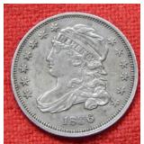 1836 Bust Silver Dime