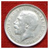 1915 Great Britain 3 Pence