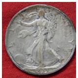 1933 S Walking Liberty Silver Half Dollar