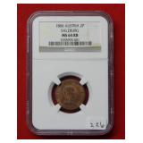 1806 Austria 2P NGC MS64 RB  Salzburg