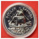 1979 Canada Silver Dollar  Griffon