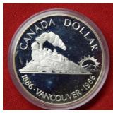 1986 Canada Silver Dollar - Vancouver