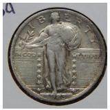 1923 Standing Liberty Silver Quarter