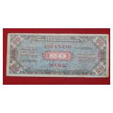 Series 1944 Germany 20 Mark Note