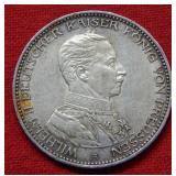 1914 Prussia Germany 3 Mark