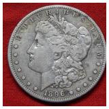 1896 S Morgan Silver Dollar