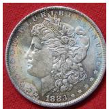 1883 O Morgan Silver Dollar