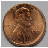 2020 Lincoln Cent Off Center Punch