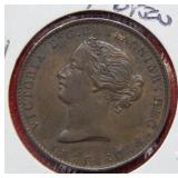 1856 Nova Scotia 1/2 Cent Token