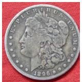 1896 S Morgan Silver Dollar