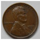 1931 S Lincoln Wheat Cent