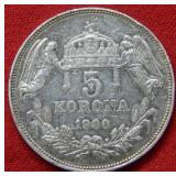 1900 Unknown Country 5 Korona