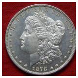 1878 Morgan Silver Dollar 8 TF  Proof Like