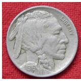 1916 D Buffalo Nickel