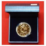 2004 Kennedy Half Dollar Gold Plated