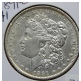1891 O Morgan Silver Dollar