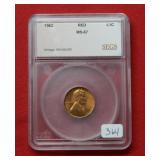 1962 Lincoln Cent    ***