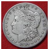 1904 S Morgan Silver Dollar