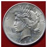 1926 D Peace Silver Dollar
