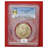 1965 Kennedy Half Dollar SMS PCGS SP66