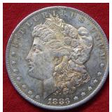 1883 O Morgan Silver Dollar -- Proof Like