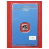 Argor Heraeus 1 Gram Palladium Bar