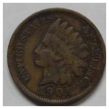 1901 Indian Head Cent