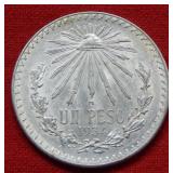 1934 Mexico Silver Peso