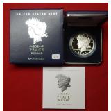2024 S Peace Silver Dollar   Box & COA