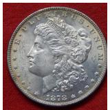1878 Morgan Silver Dollar 7 Tail Feathers