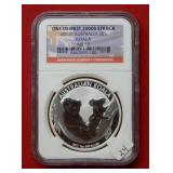2011P Australia $1 Koala NGC MS69 1 Ounce Silver