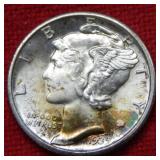 1939 D Mercury Silver Dime