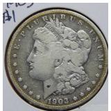 1903 S Morgan Silver Dollar