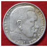 1939 German 5 Mark - Swastika