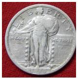 1918 Standing Liberty Silver Quarter