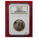 1970 D Kennedy Half Dollar NGC MS64