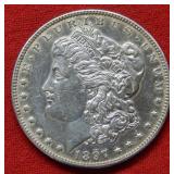 1897 Morgan Silver Dollar   -   Proof Like