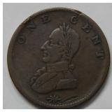 2 Headed Washington Colonial Coin