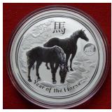 2014 Australia Dollar Year of Horse 1 Ounce Silver