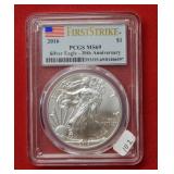 2016 Silver Eagle PCGS MS69 1 oz