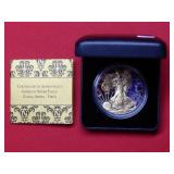2017 American Eagle Colorized Virgo 1oz Silver