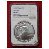 2024 (P) American Eagle NGC MS69  1oz Silver Privy