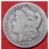 1902 S Morgan Silver Dollar