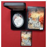 2013 Fiji $10 Colorized Silver Proof  - Box/COA
