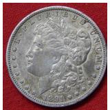 1891 O Morgan Silver Dollar