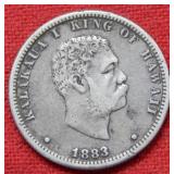 1883 Hawaii Quarter