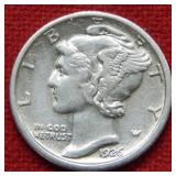 1926 S Mercury Silver Dime Coin