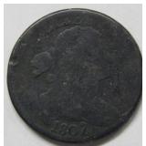 1807/1806 Large Cent  - REV Defect